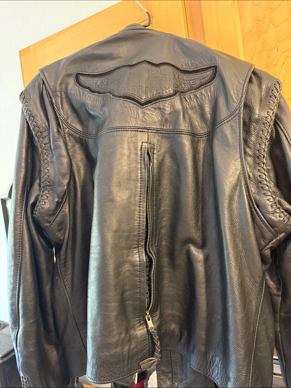 Harley Davidson Women’s Leather Jacket size L - Picture 9 of 11